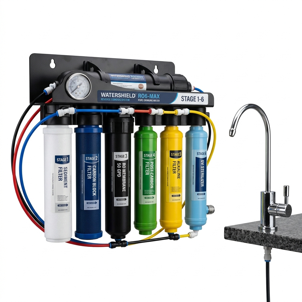 APEC Water ROES-50 5-Stage Reverse Osmosis System - Under Sink Reverse Osmosis for Phoenix